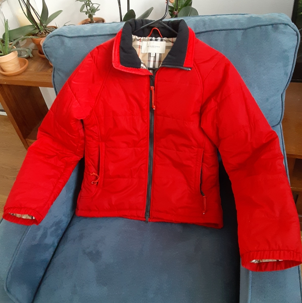 Burberry Puffer Jacket Like New Size Medium